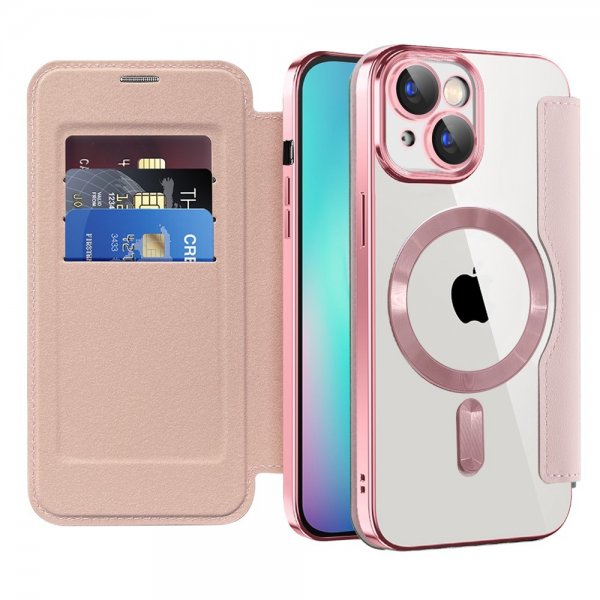 iPhone 15 -kotelo MagSafe, violetti