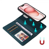 Betopnice iPhone 15 -kuori irrotettavalla kannella 005 sininen