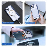 Dux Ducis iPhone 15 Kotelo Skin X Pro Series MagSafe Sininen