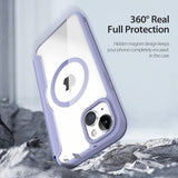 Dux Ducis iPhone 15 -kotelo Skin X Pro Series MagSafe, violetti