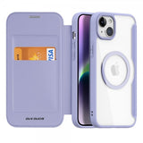 Dux Ducis iPhone 15 -kotelo Skin X Pro Series MagSafe, violetti