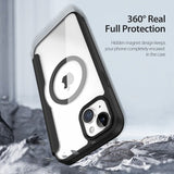 Dux Ducis iPhone 15 -kotelo Skin X Pro Series MagSafe, musta