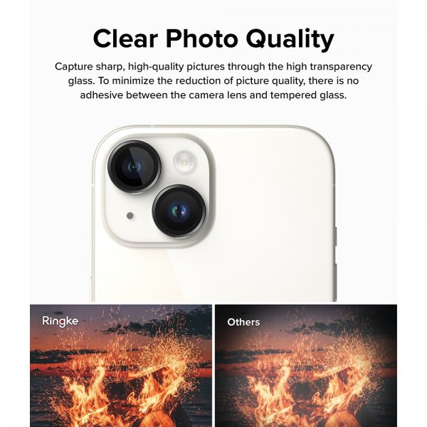 Ringke iPhone 15/iPhone 15 Plus kamerasuojus Camera Lens Frame