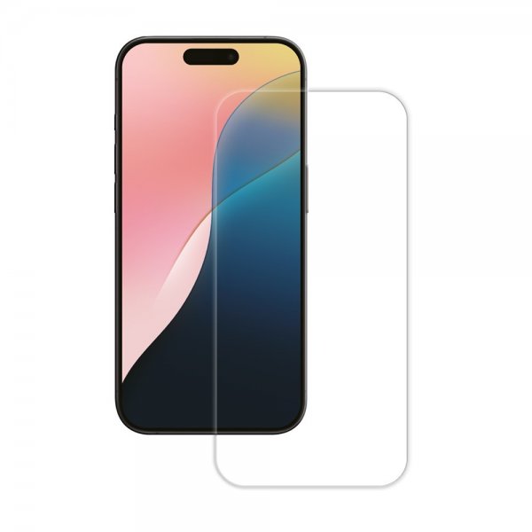 Vivanco iPhone 15/iPhone 16 - Näytönsuoja, karkaistu lasi, 9H