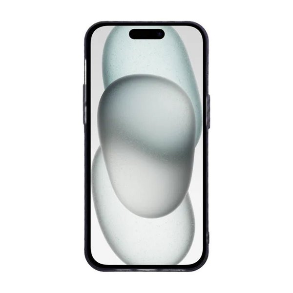 iPhone 15 -kuori, hiilikuitukuvio, violetti
