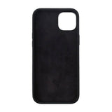 Rvelon iPhone 15 Silikonikuori Musta