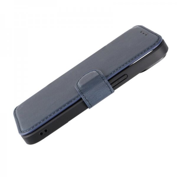 Rvelon iPhone 15 -kotelo, 4 korttipaikkaa, MagSafe, sininen