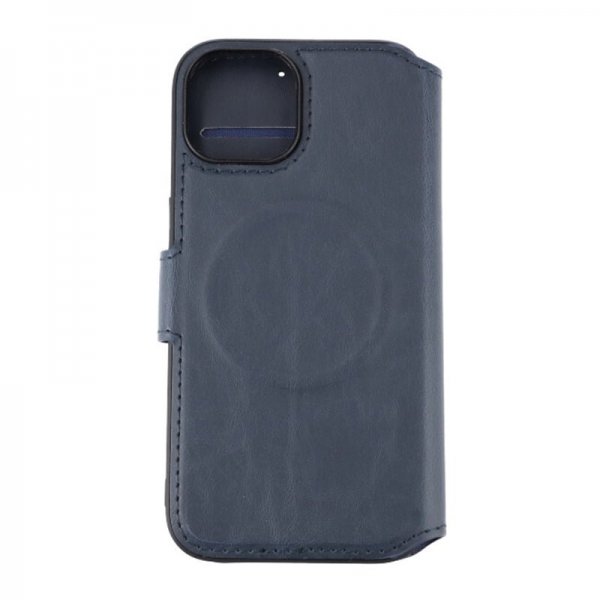 Rvelon iPhone 15 -kotelo, 4 korttipaikkaa, MagSafe, sininen