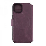 Rvelon iPhone 15 -kotelo 4 korttipaikkaa MagSafe violetti