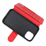 Rvelon iPhone 15 Kotelo 4 Korttipaikkaa MagSafe Punainen