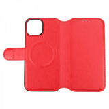 Rvelon iPhone 15 Kotelo 4 Korttipaikkaa MagSafe Punainen