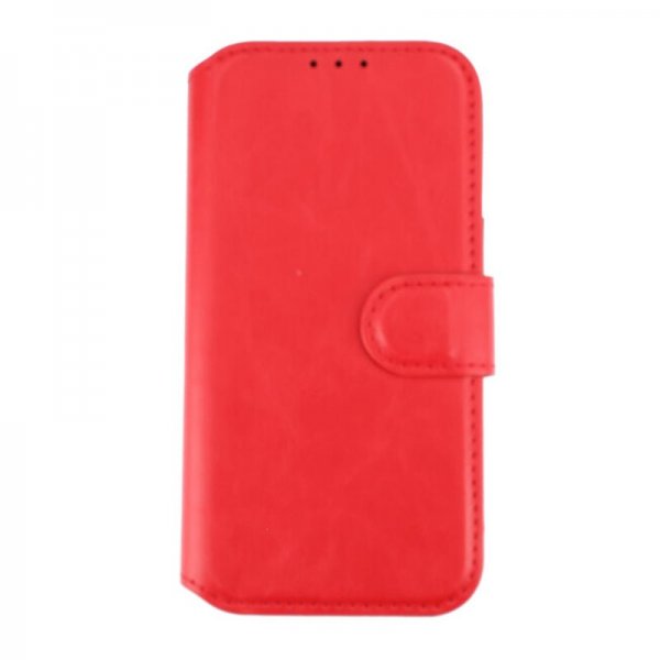 Rvelon iPhone 15 Kotelo 4 Korttipaikkaa MagSafe Punainen