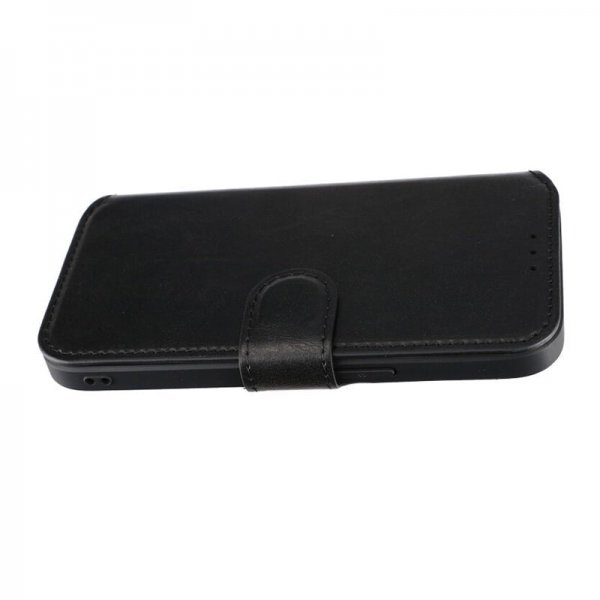 Rvelon iPhone 15 Kotelo 4 korttipaikkaa MagSafe Musta