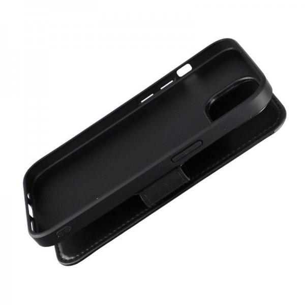 Rvelon iPhone 15 Kotelo 4 korttipaikkaa MagSafe Musta