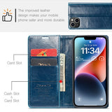 CaseMe iPhone 15 Plus -kotelo 003 Series Petrol