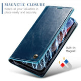 CaseMe iPhone 15 Plus -kotelo 003 Series Petrol