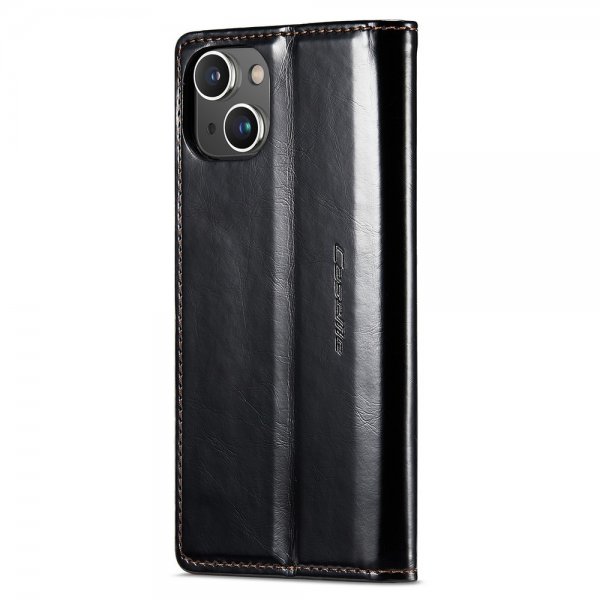 CaseMe iPhone 15 Plus Suojakotelo 003 Series Musta