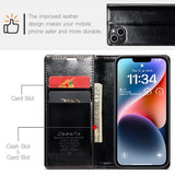 CaseMe iPhone 15 Plus Suojakotelo 003 Series Musta