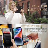 CaseMe iPhone 15 Plus Suojakotelo 003 Series Musta