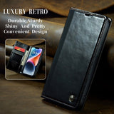CaseMe iPhone 15 Plus Suojakotelo 003 Series Musta