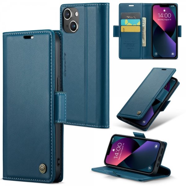 CaseMe iPhone 15 Plus -kotelo 023-sarja Sininen