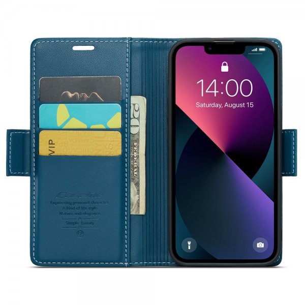 CaseMe iPhone 15 Plus -kotelo 023-sarja Sininen