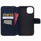 Nordic Covers iPhone 15 Plus Essential Leather -suojakotelo, Heron Blue