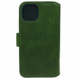 Nordic Covers iPhone 15 Plus Essential Leather -suojakuori, Juniper Green
