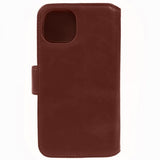 Nordic Covers iPhone 15 Plus Essential Leather -kuori, vaahteranruskea