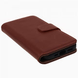 Nordic Covers iPhone 15 Plus Essential Leather -kuori, vaahteranruskea