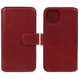 Nordic Covers iPhone 15 Plus Essential Leather -suojakotelo, Poppy Red