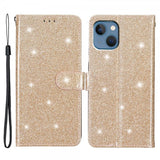 iPhone 15 Plus Suojakuori Glitter Kulta