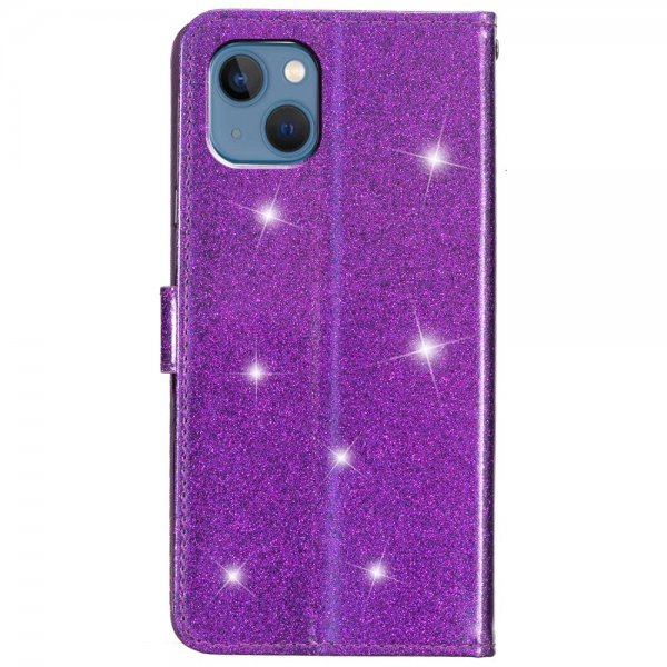 iPhone 15 Plus Suojakuori Kimalteleva Violetti