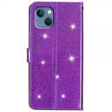 iPhone 15 Plus Suojakuori Kimalteleva Violetti