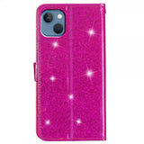 iPhone 15 Plus Suojakuori Glitter Magenta