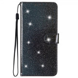 iPhone 15 Plus Suojakuori Glitter Musta