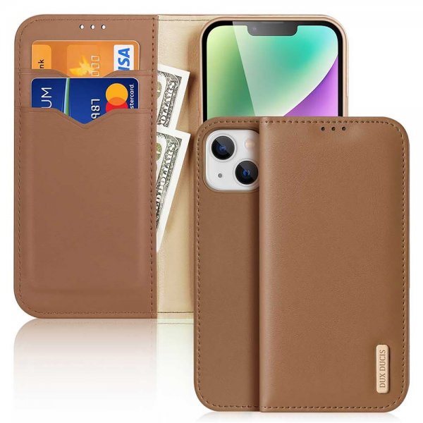 Dux Ducis iPhone 15 Plus Hivo -sarjan suojakotelo, ruskea