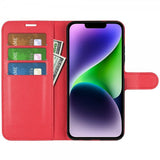 iPhone 15 Plus Litsi Punainen Suojakuori