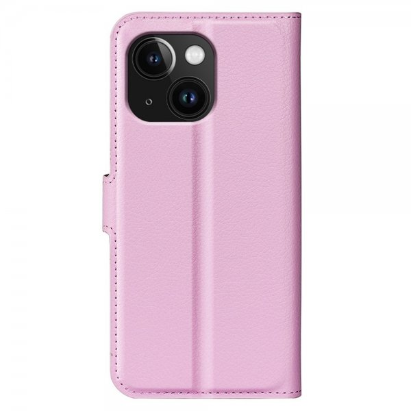 iPhone 15 Plus Suojakuori Litsi Vaaleanpunainen