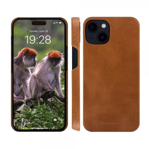 dbramante1928 iPhone 15 Plus -kotelo Lynge Tan