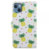 iPhone 15 Plus Suojakuori Ananas-aiheella