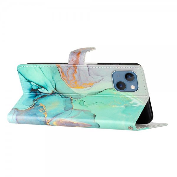 iPhone 15 Plus Suojakuori Vihreä Marmori