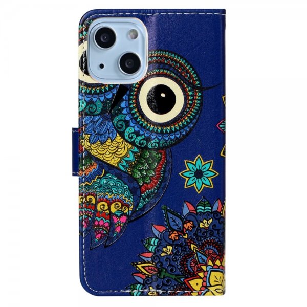 iPhone 15 Plus Suojakuori Pöllö Mandala