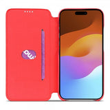 Lc.Imeeke iPhone 15 Plus Retro Punainen Kotelo