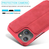 Lc.Imeeke iPhone 15 Plus Retro Punainen Kotelo