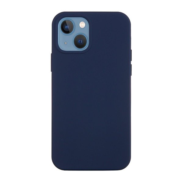 iPhone 15 Plus Silikonisuojakuori Sininen