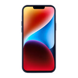 iPhone 15 Plus Silikonisuojakuori Sininen