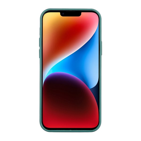 iPhone 15 Plus Silikonisuojakuori Vihreä
