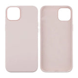 Rvelon iPhone 15 Plus Silikonisuojakuori Vaaleanpunainen