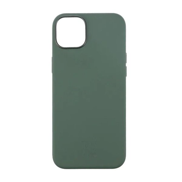 Rvelon iPhone 15 Plus Kuori Silikoni MagSafe Vihreä
